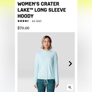 Mountain Hardwear Crater Lake Long Sleeve Hoody